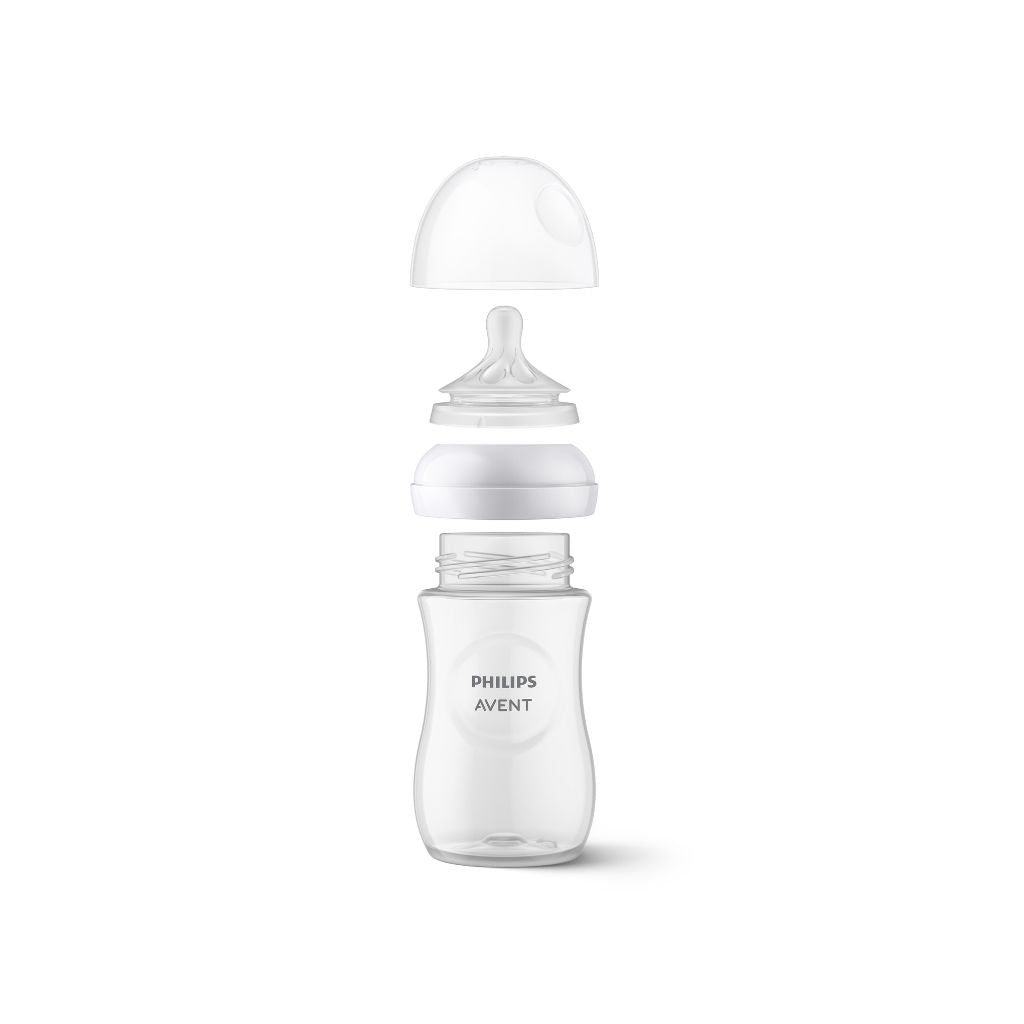 Philips AVENT Zuigfles Natural Response roze 260 ml - 3 stuks
