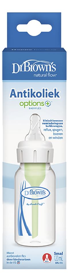 Dr. Brown's Options+ Coffret Cadeau Biberons Anti-Coliques Nouveau-Né - Système Ventilation