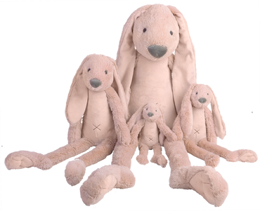 Happy Horse Peluche Lapin Richie Vieux Rose 38 cm