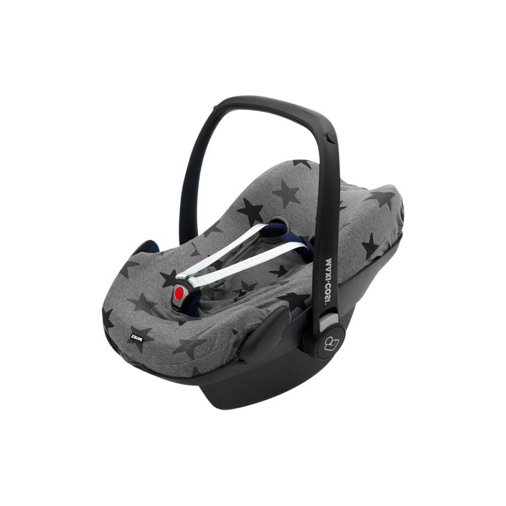 Dooky Autostoelhoes Grey Stars