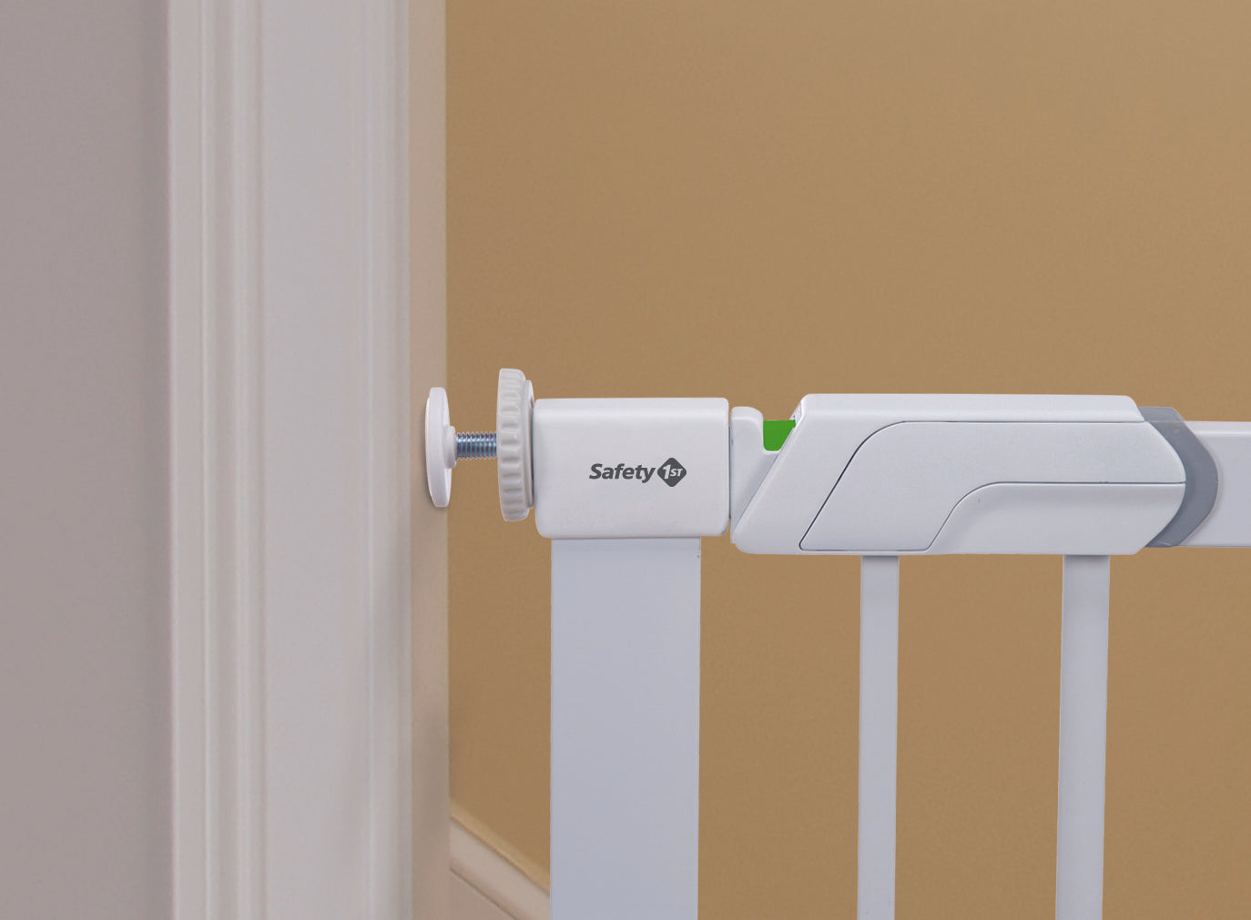 Safety 1st Barrière de porte Flat Step White