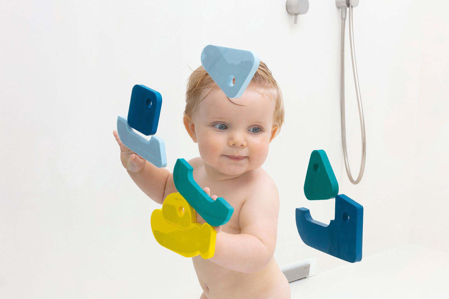 Quut Jouet de bain Puzzle Rock the Boat - 8 pièces