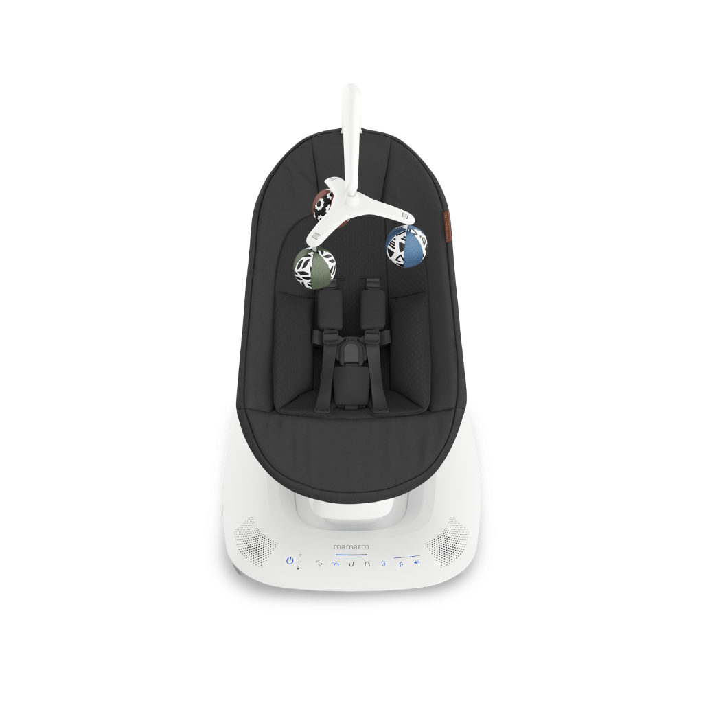 MamaRoo Schommelstoel met inlegkussen Jake Charcoal
