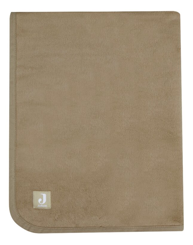 Jollein Couverture pour lit Basic Knit Biscuit