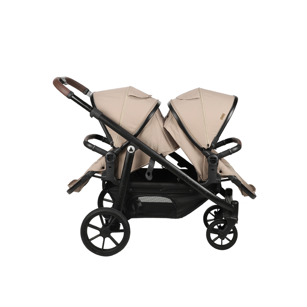 Topmark Duokinderwagen 2 Combi zand