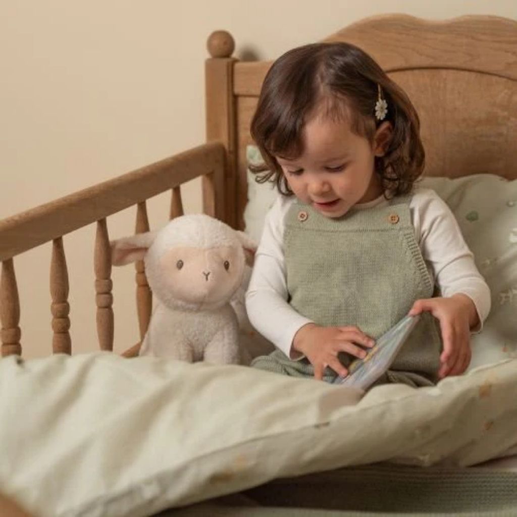 Little Dutch Housse de couette pour lit Little Farm Olive Green