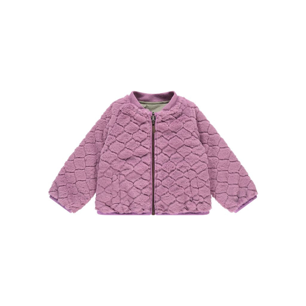 BabyFace Veste réversible lilas