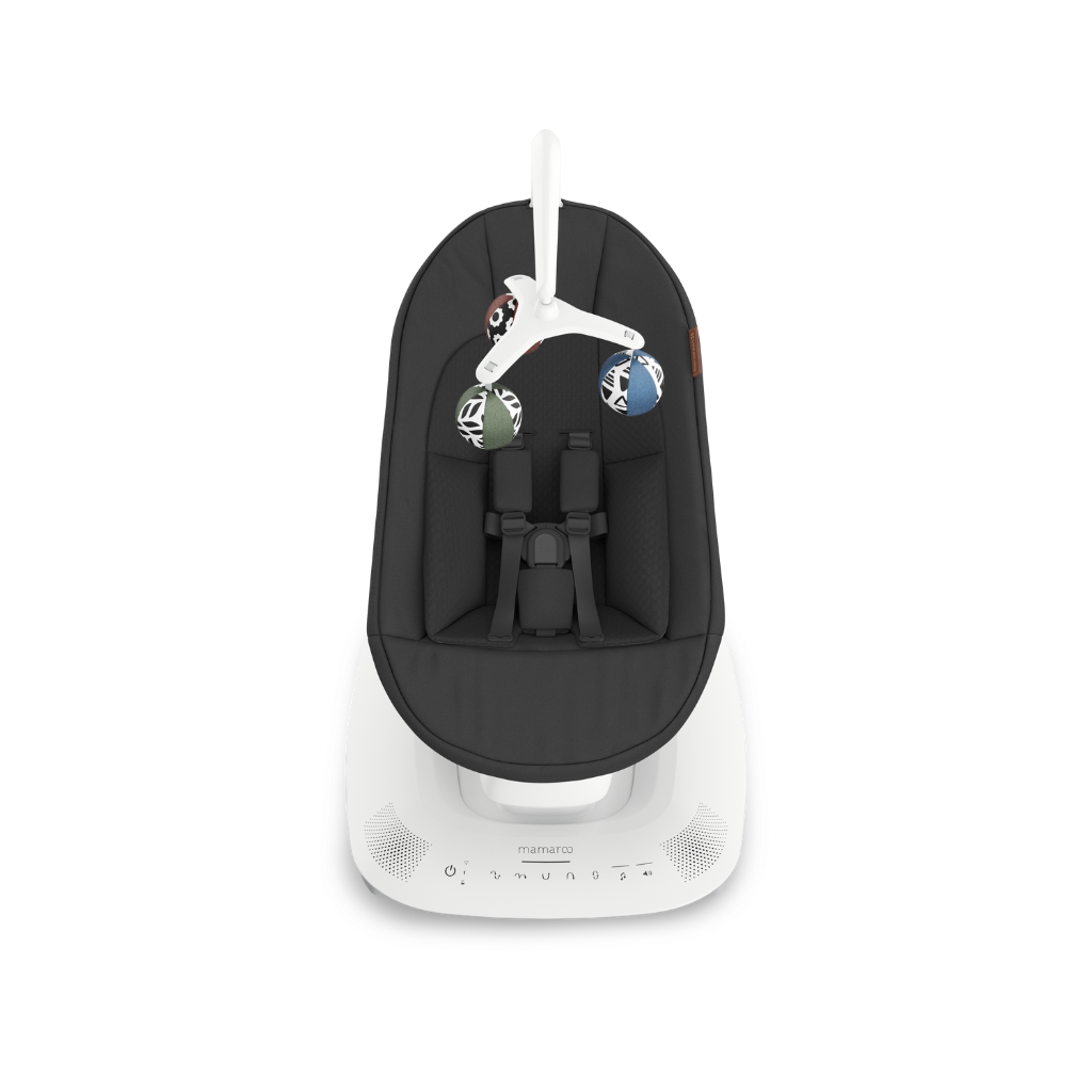 MamaRoo Schommelstoel met inlegkussen Jake Charcoal