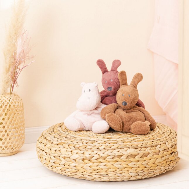 Nattou Peluche Susie & Bonnie - Bonnie rouille 3 cm