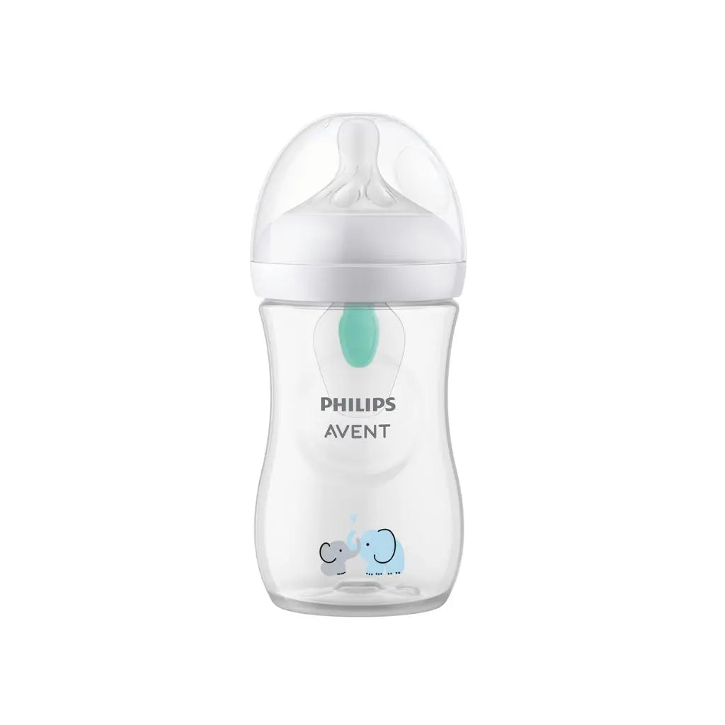 Philips AVENT Zuigfles Natural Response AirFree Olifant transparant 260 ml
