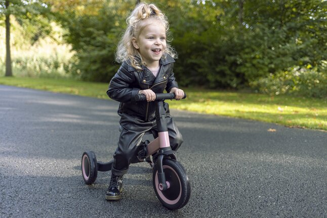 Topmark Driewieler 4-in-1 Kaya roze