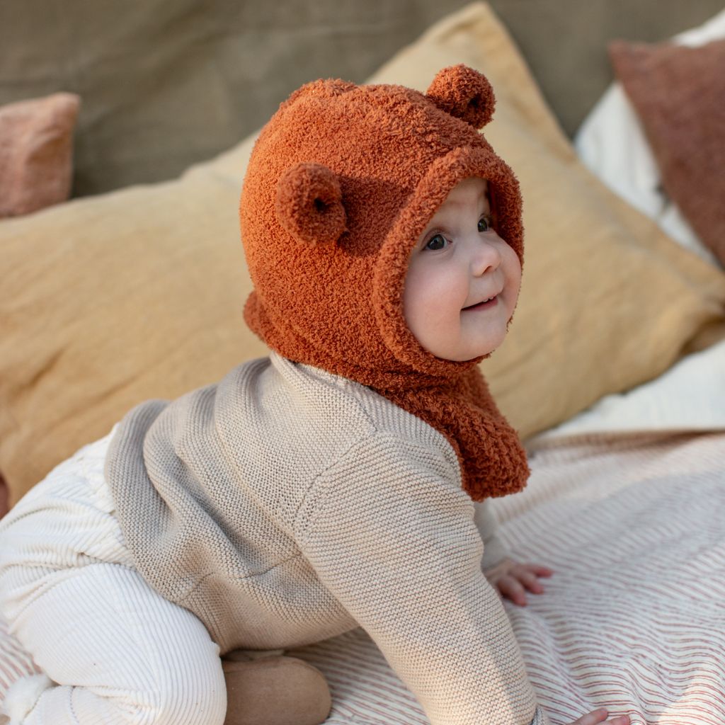 Barts Balaclava Piscea brown uniseks 47-50