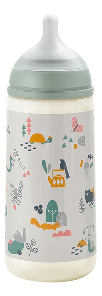 Suavinex Biberon A Walk in the park Large Flow vert 360 ml