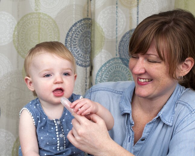 Nûby Brosse à dents de doigt