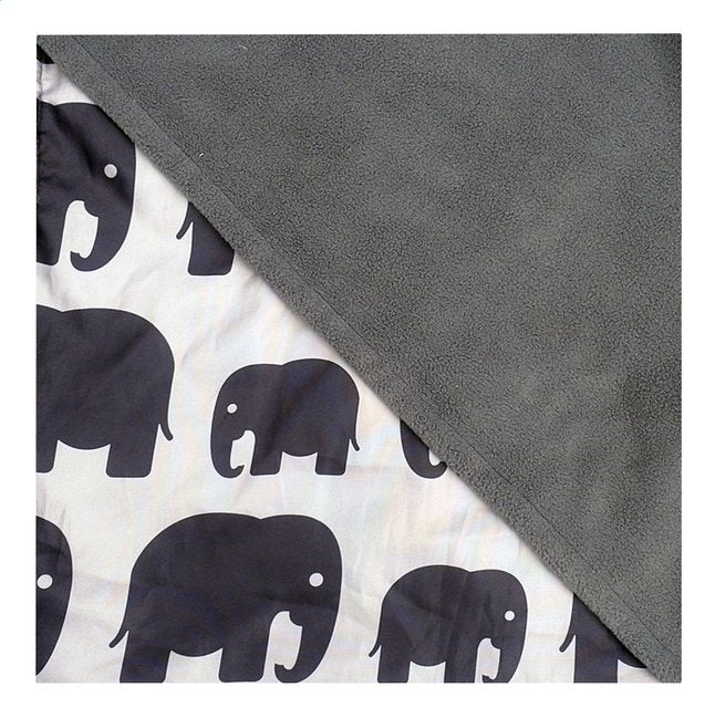 Bundle Bean Couverture multifonction grey elephants