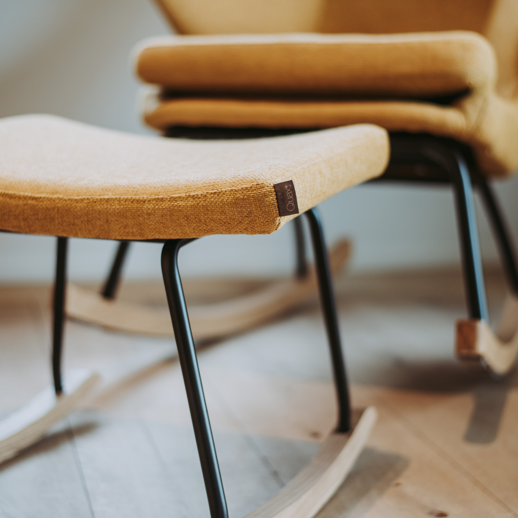 Quax Schommelstoel Rocking Chair De Luxe Adult Saffran