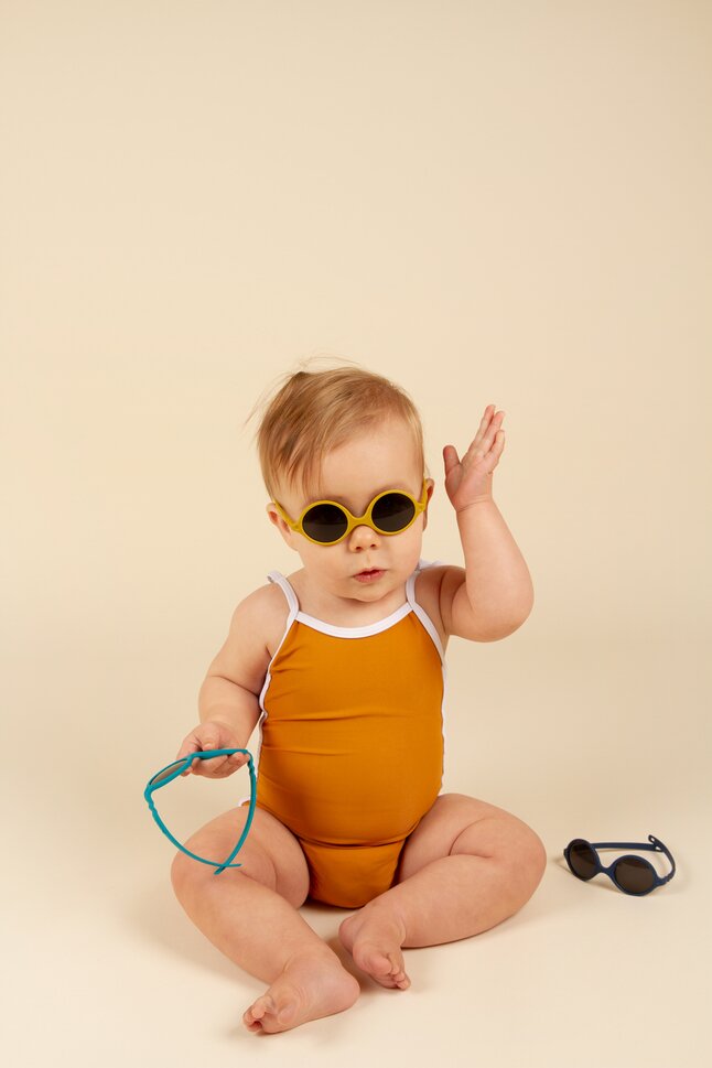 Ki ET LA Lunettes de soleil Diabola Mustard 0-12 mois