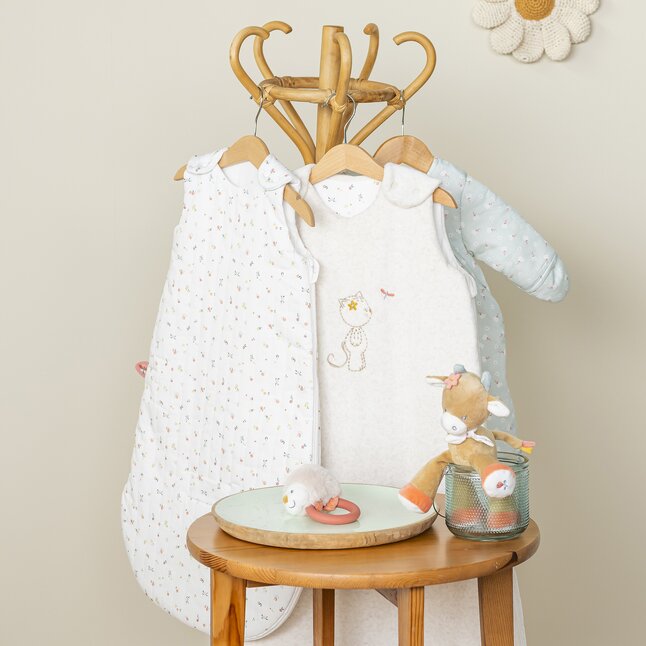 Nattou Winterslaapzak Mila, Lana & Zoe TOG 2,0 Ecru 70 cm