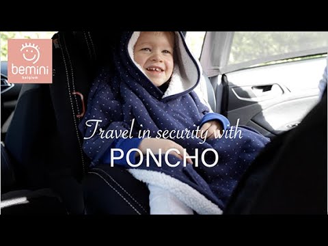 Bemini Poncho de voyage Teddy & Coated Waterproof Natural