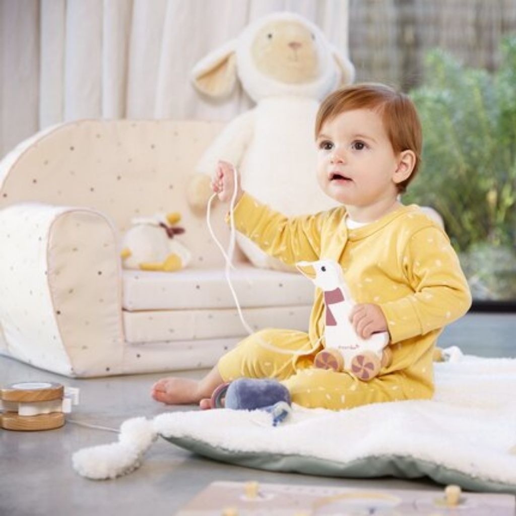 Dreambee Houten trekspeeltje Jules & Odette Gans