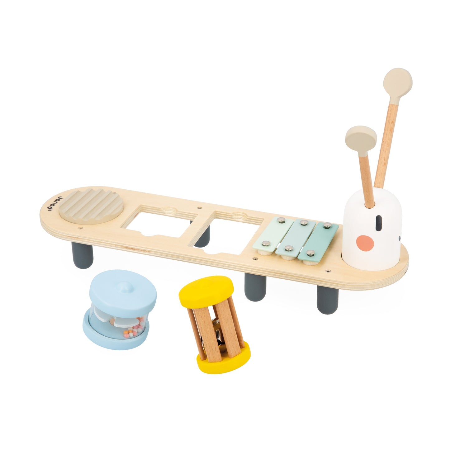 Janod Xylophone en bois Chenille Sweet Cocoon