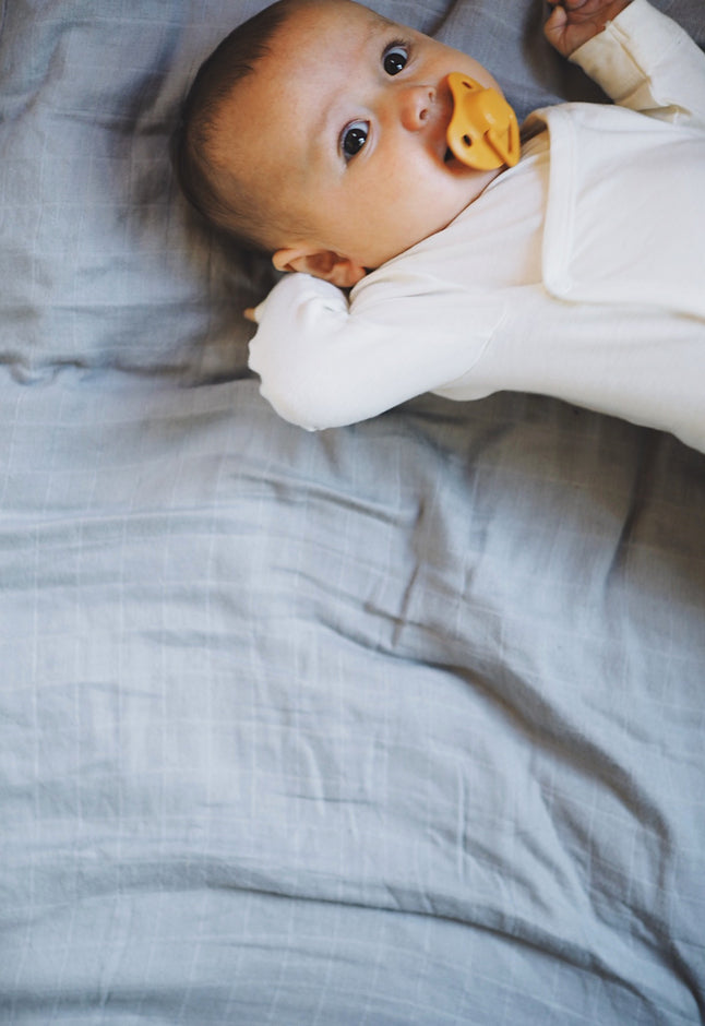 Filibabba Fopspeen 0 - 6 maanden Golden Mustard - 2 stuks