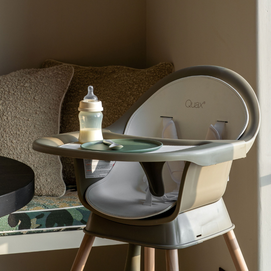 Quax Eetstoel evolutief Ultimo 3 Luxe Tijm-Naturel