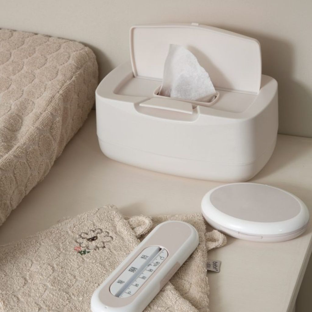 bébé-jou Doos voor vochtige doekjes Light Oat beige