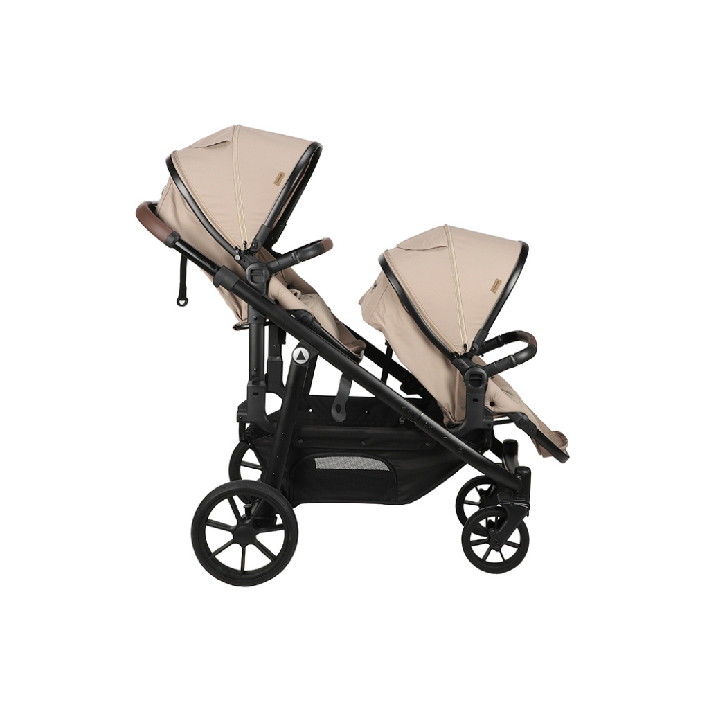 Topmark Duokinderwagen 2 Combi zand