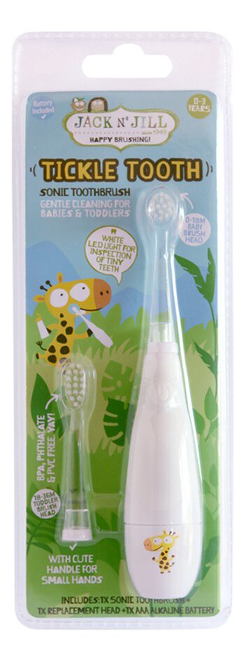 Jack N' Jill Brosse à dents électrique Tickle Tooth