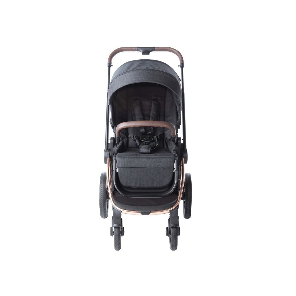 Pericles Wandelwagen Crios 3.0 Rose Gold / Anthracite + regenhoes