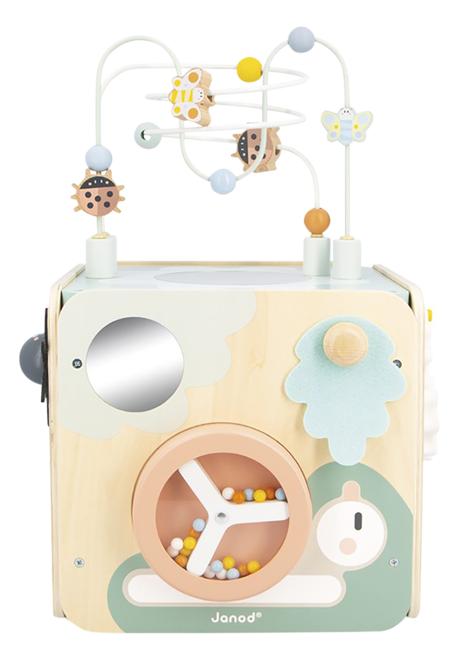 Janod Cube d'activités en bois Multi