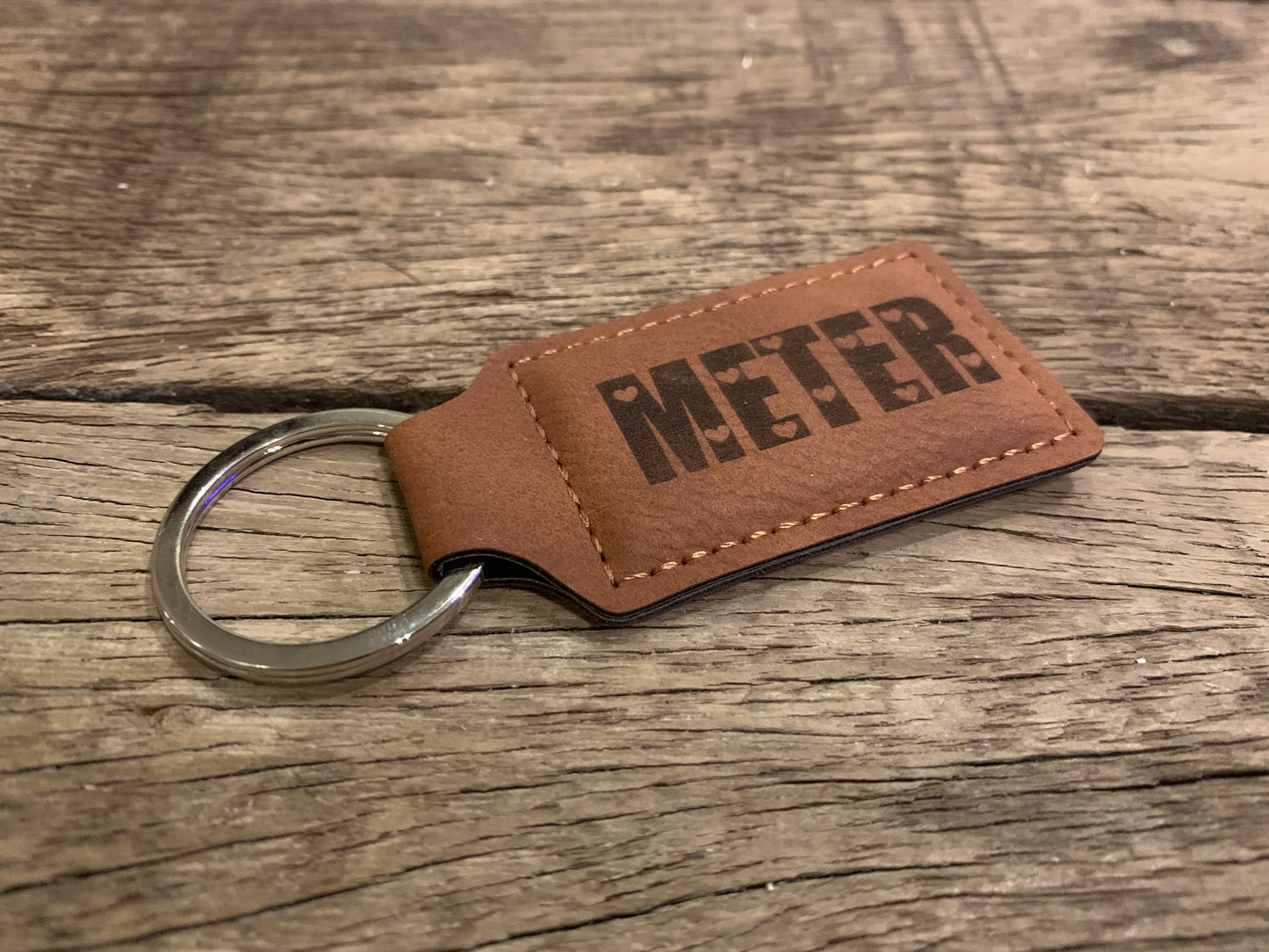 Dotti Sleutelhanger "Meter, jij bent de liefste" bruin