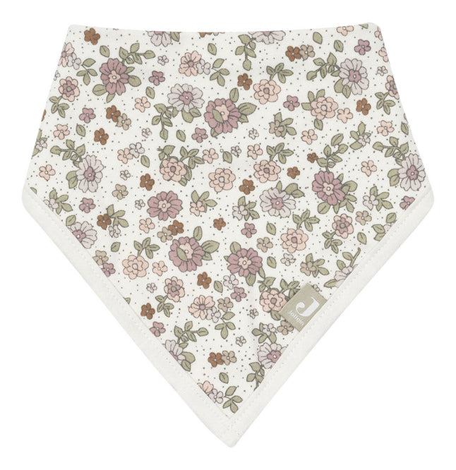 Jollein Bavoir bandana Retro Flowers - 2 pièces