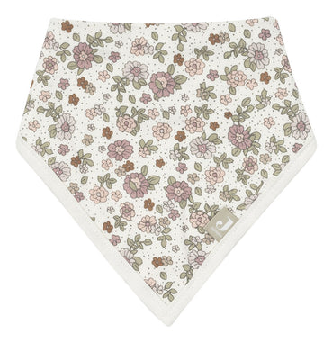 Jollein Bandana slab Retro Flowers - 2 stuks