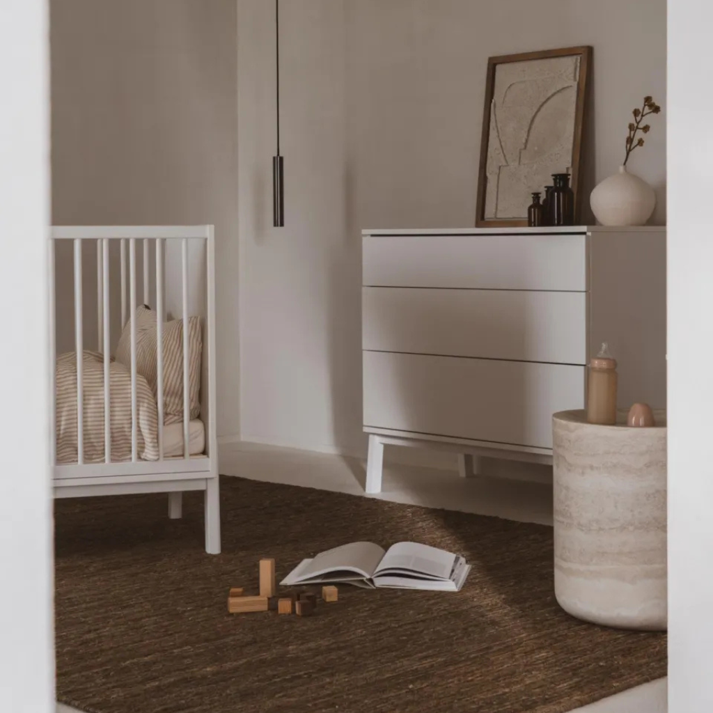 Quax Babybed Ashi Cream L 120 x B 60 cm