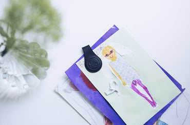 Cloby Clip voor kinderwagen/buggy Swaddle Clips zwart/grijs