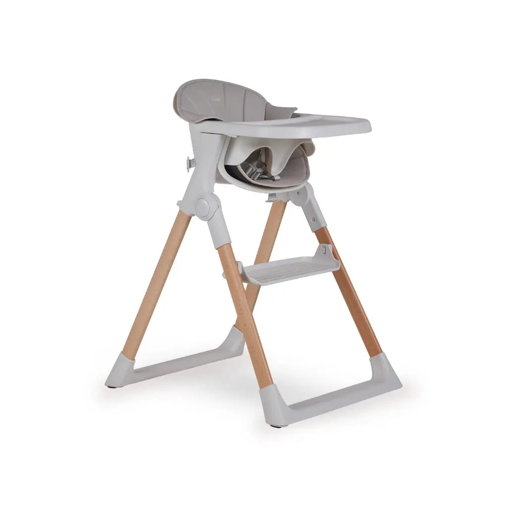 Quax Eetstoel evolutief Viola Grey