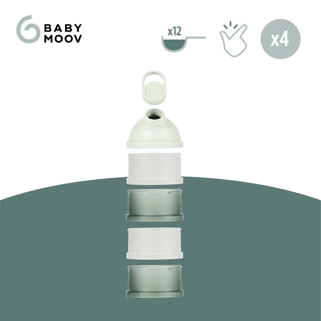 Babymoov Doseur de lait en poudre Babydose Mineral Green