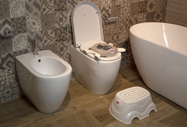 OK Baby Potje opvouwbaar Roady New White