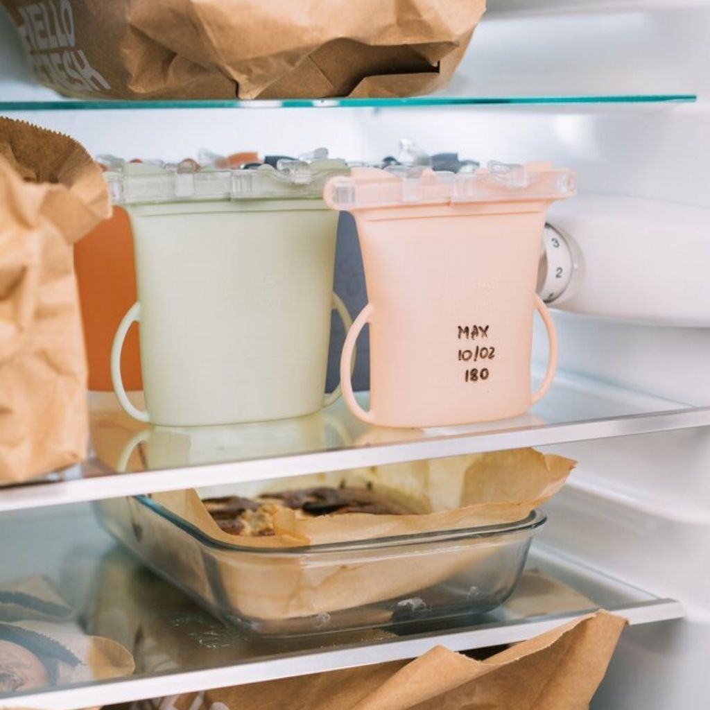 Baby on the Move Bewaarzakjes Yummy Bag Aspen 230 ml - 2 stuks