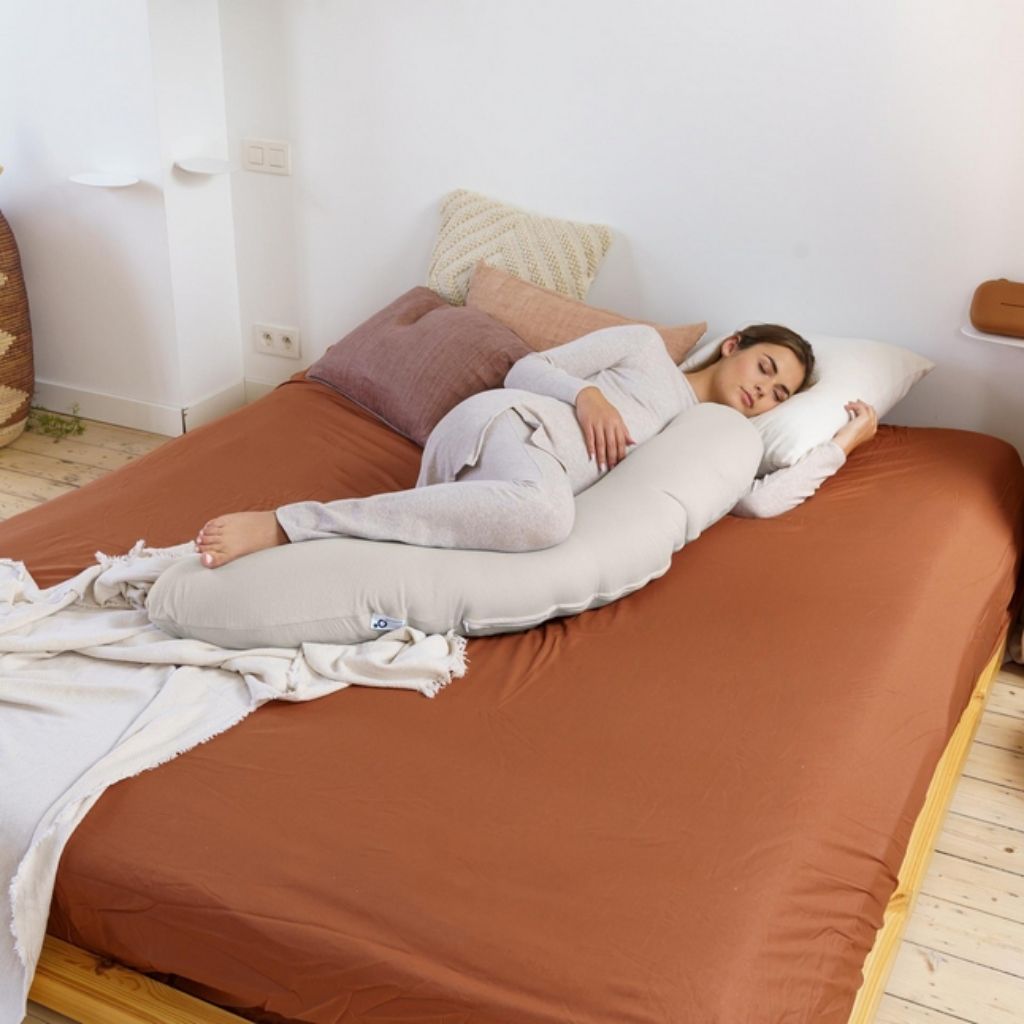 doomoo Positionerings- en borstvoedingskussen Buddy Sand