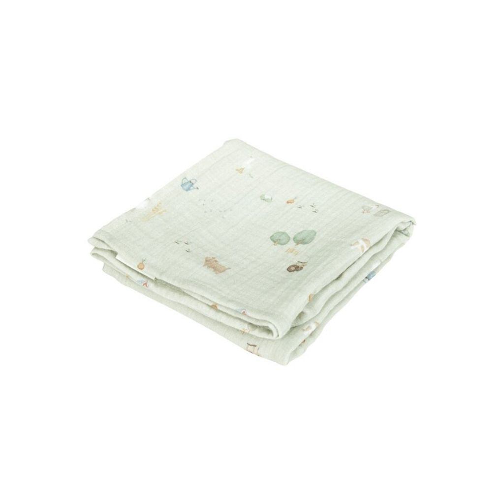 Little Dutch Tetradoek Little Farm Olive Green