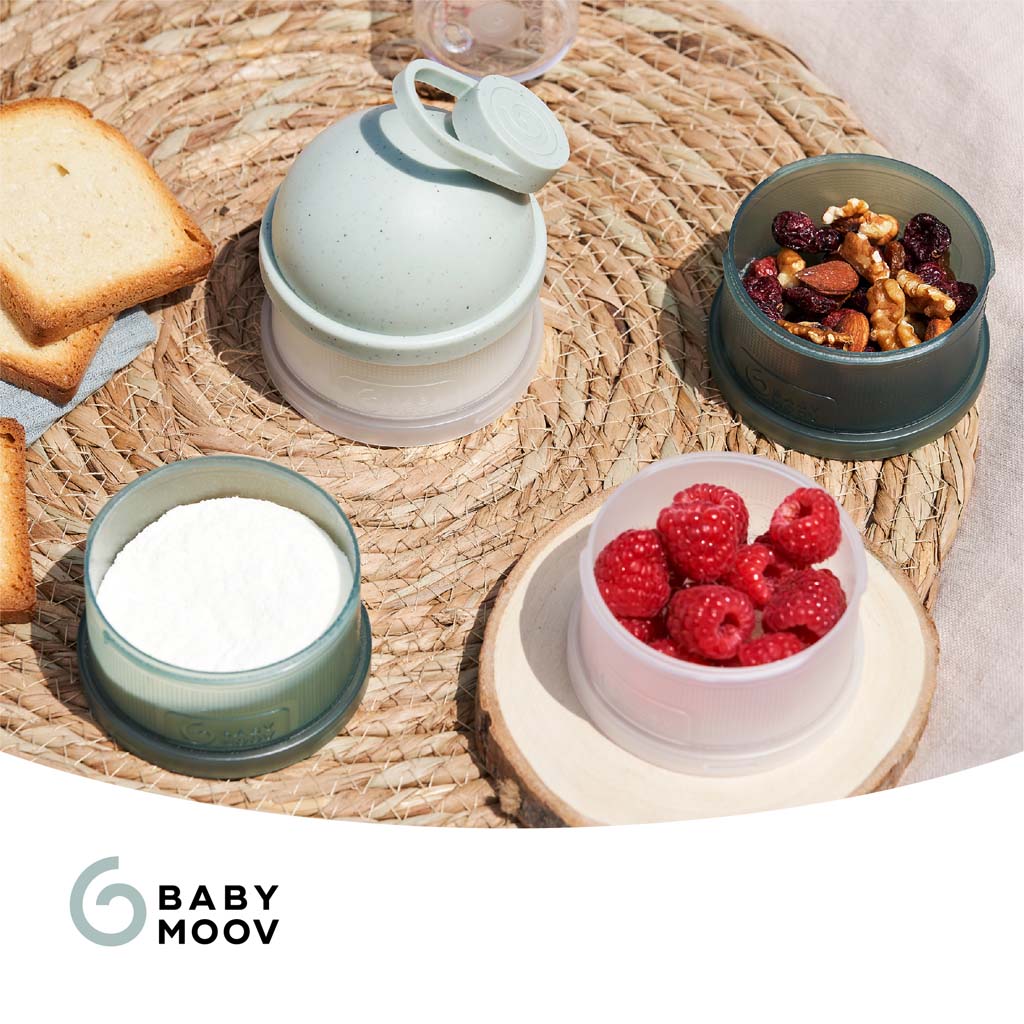 Babymoov Doseur de lait en poudre Babydose Mineral Green