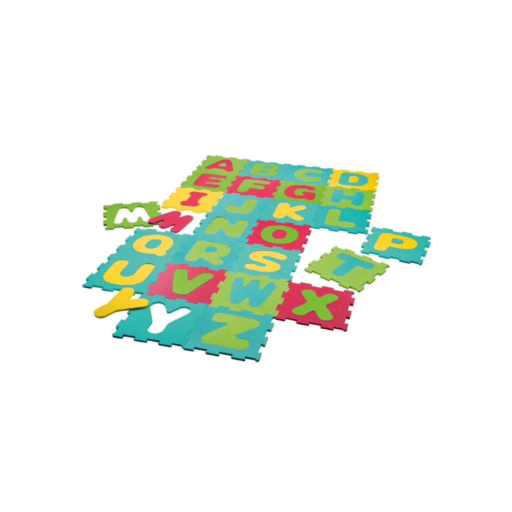 Puzzle tapis mousse bébé alphabet et chiffres 36 pièces Enfant bas âge - 32*32*0.9CM - Puériculture & Eveil bébé