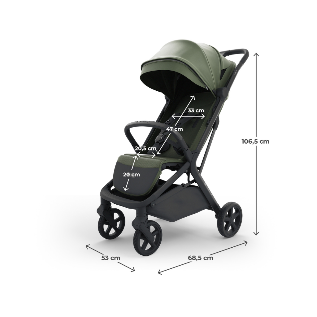 Kinderkraft Poussette Nubi 3 Mystic Green