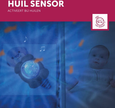 Zazu Projecteur Otto  beige/bleu