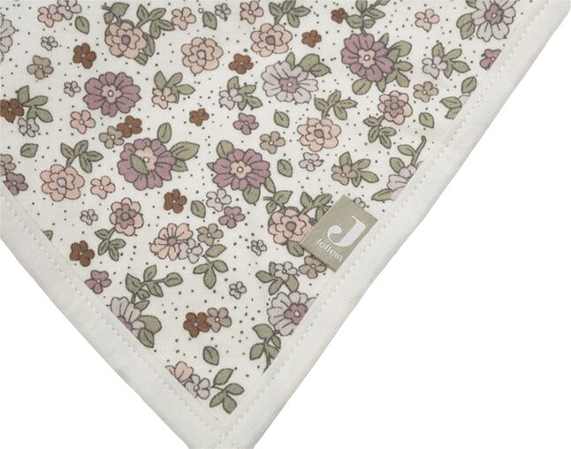Jollein Bavoir bandana Retro Flowers - 2 pièces