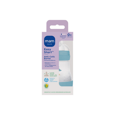 MAM Antikoliekzuigfles Easy Start Anti-Colic Blue 160 ml