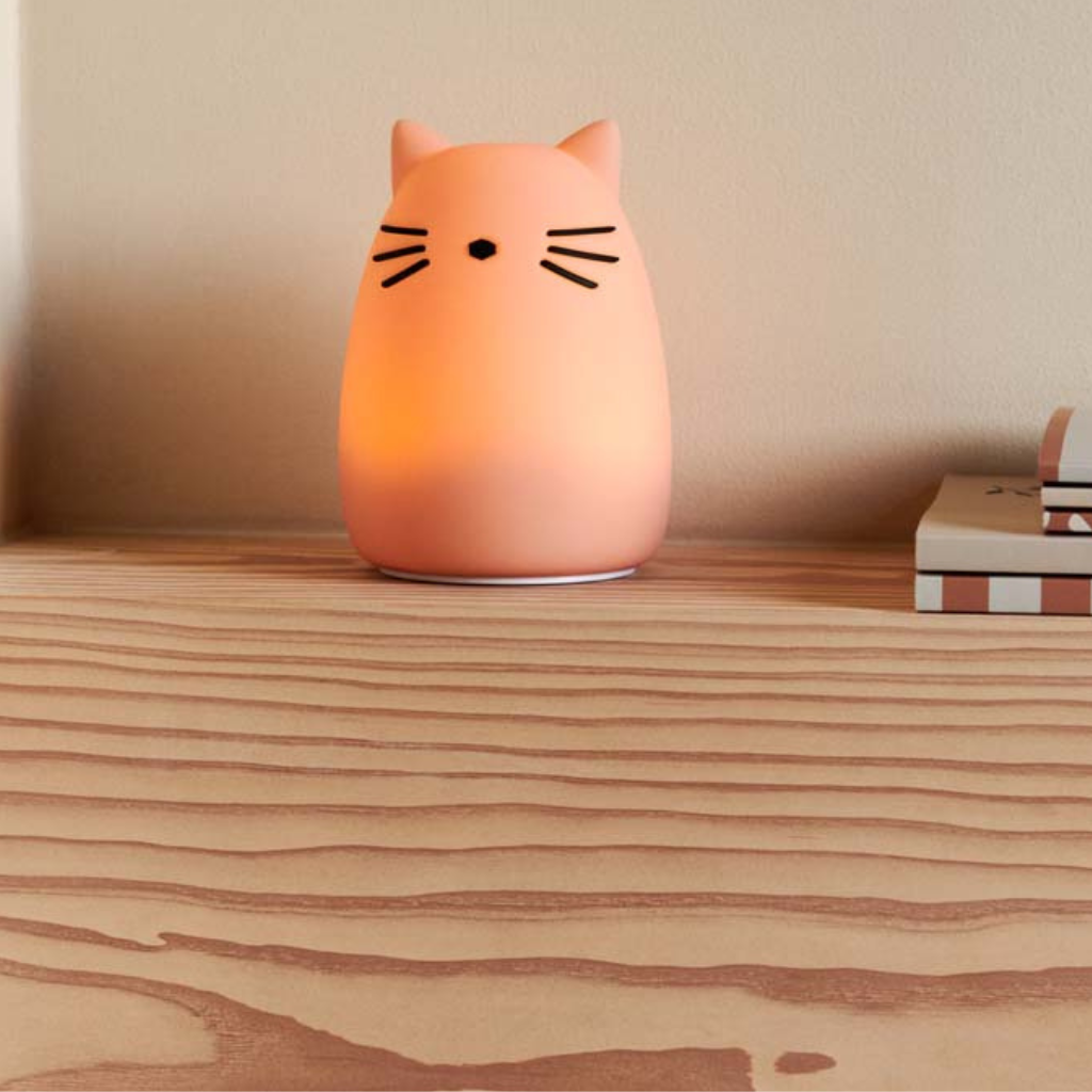 Liewood Nachtlampje Winston Cat roze